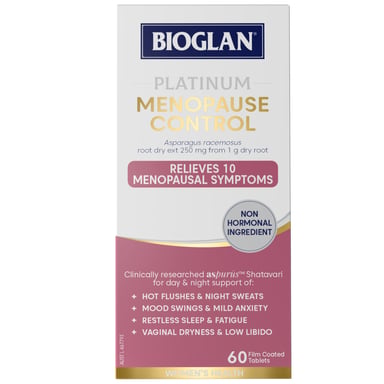 Bioglan Platinum Complete Menopause Control 60 capsule