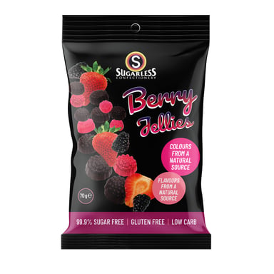 Sugarless Wild Berry Jellies 70g