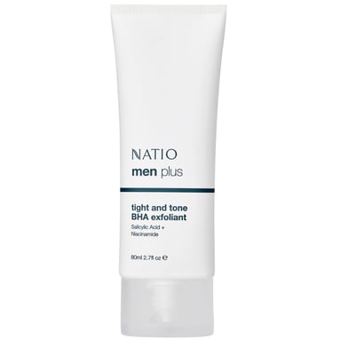 Natio Men Plus Tight And Tone BHA Exfoliator 80ml