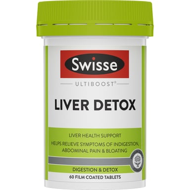 Swisse Ultiboost Liver Detox 60 tablets