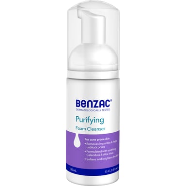 Benzac Daily Purifying Foam Cleanser 130ml