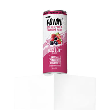 Noway Collagen Protein Water Sparkling Mixed Berry 355 ml