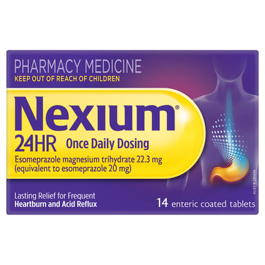 Nexium 24HR 20mg - 14 tablets