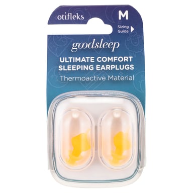 Otifleks Invisible Good Sleep Earplugs Medium 1 pair