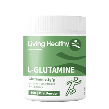 Living Healthy Pro-Fit L-Glutamine Oral Powder 300g