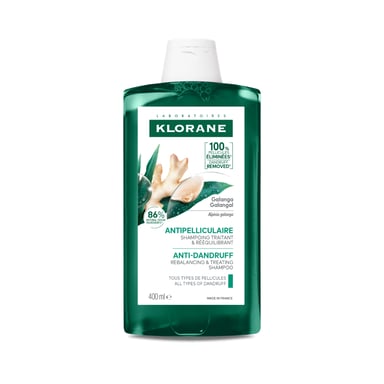 Klorane Anti-Dandruff Rebalancing Shampoo Galangal 400ml