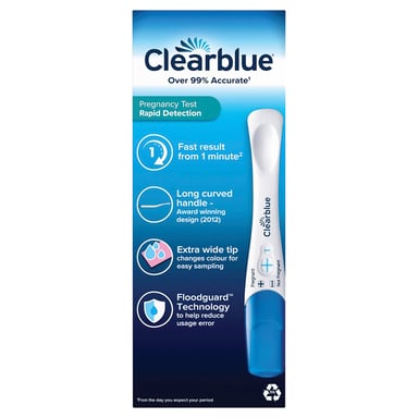 Clearblue Pregnancy Test, Rapid Detection 5 pack