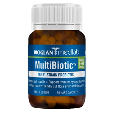 Bioglan Medlab MultiBiotic 30 capsules