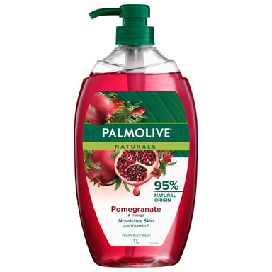 Palmolive Naturals Shower Gel Pomegranate & Mango 1 Litre