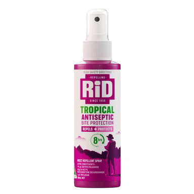 RID Tropical Strength Repellent Pump Spray 100ml