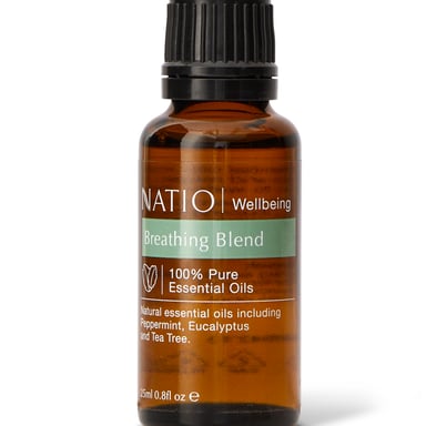 Natio Wellbeing Pure Essential Oil Blend - Breathing 25ml