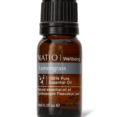 Natio Wellbeing Pure Essential Oil - Lemongrass 10ml