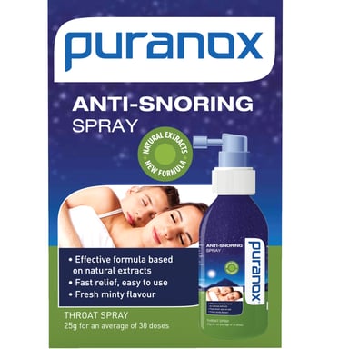 Puranox Anti Snoring Spray 25g