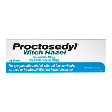 Proctosedyl Witch Hazel 30g