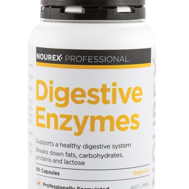 Nourex Professional Digestive Enzymes 60 Capsules