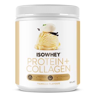 Isowhey Protein + Collagen Shake Vanilla 550g