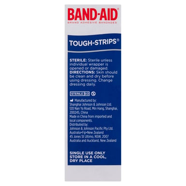 Band-Aid Tough Strips Regular 20 pack