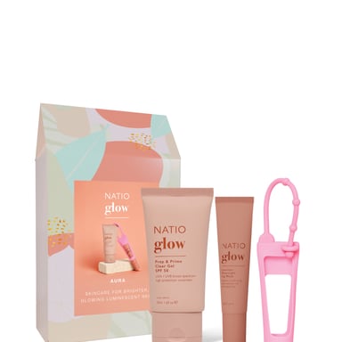 Natio Glow Aura Gift Set 2 piece