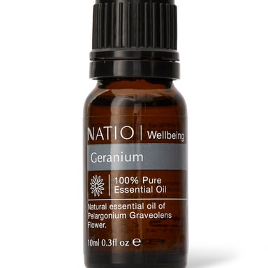 Natio Wellbeing Pure Essential Oil - Geranium 10ml