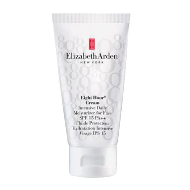 Elizabeth Arden Eight Hour Cream Intensive Daily Moisturiser for Face SPF15 50ml