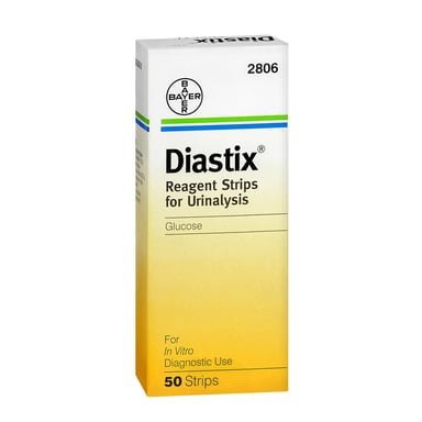 Diastix Urine Glucose Test Strips 50