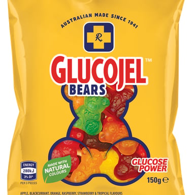 Gold Cross Glucojels Bears 150g