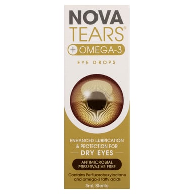 NovaTears Omega 3 Eye Drops 3ml