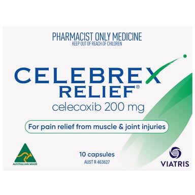 Celebrex Relief celecoxib 200mg - 10 capsules