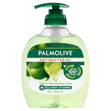 Palmolive Softwash Antibacterial Lime Pump 250ml
