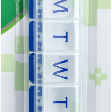 TerryWhite Chemmart Weekly Push Button Pill Planner 1 pack