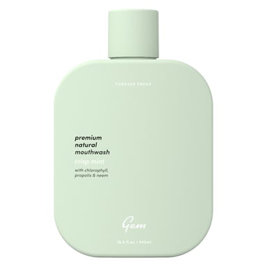 Gem Mouthwash Crisp Mint 500ml