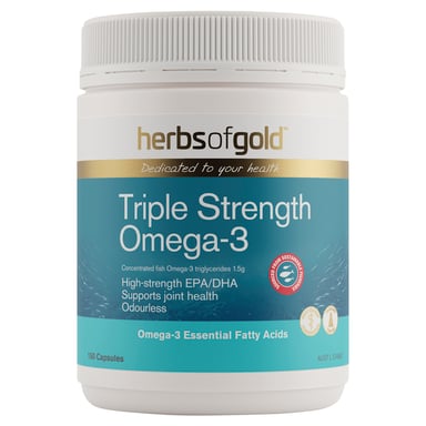 Herbs of Gold Triple Strength Omega-3 - 150 capsules