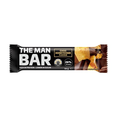 The Man Bar Honeycomb Choc 50g