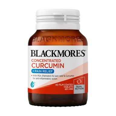 Blackmores Concentrated Curcumin + Pain Relief 40 tablets