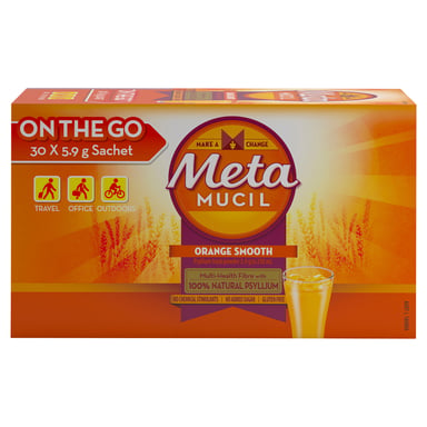 Metamucil Smooth Orange 30 doses