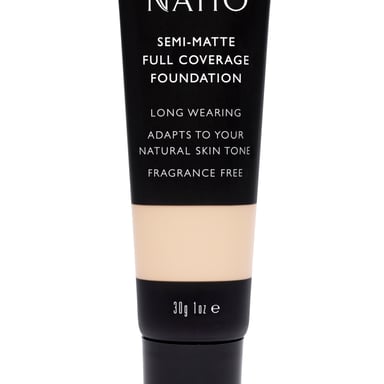 Natio Semi-Matte Full Coverage Foundation Shell 40g