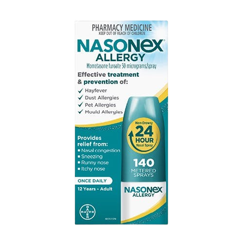 Nasonex Allergy Nasal Spray 140 Sprays