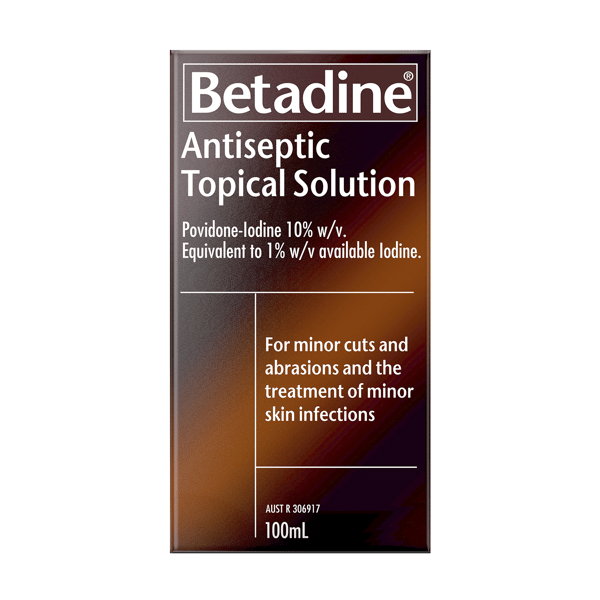 Betadine Antiseptic Liquid 10% - 100ml