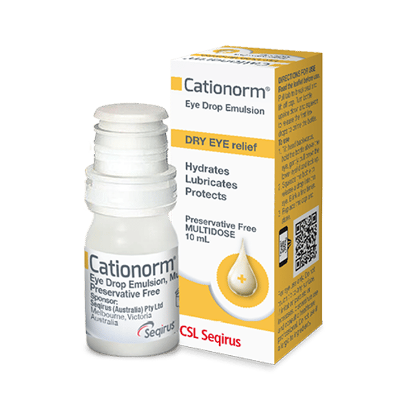 Cationorm Preservative Free Multidose 10ml