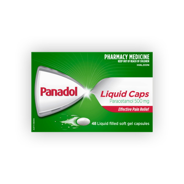 Panadol Liquid 48 capsules