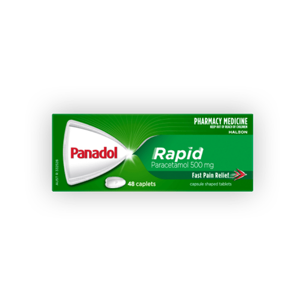 Panadol Rapid 500mg - 48 caplets