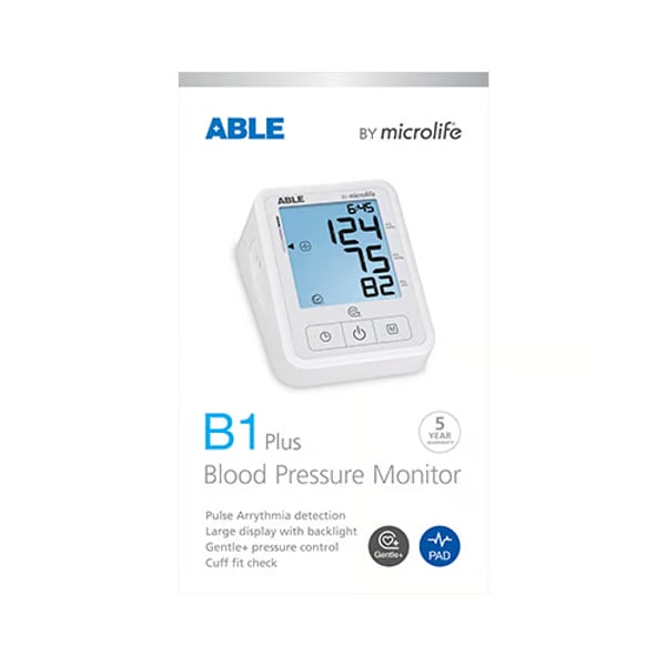 Able B1 Plus Blood Pressure Monitor 1 each