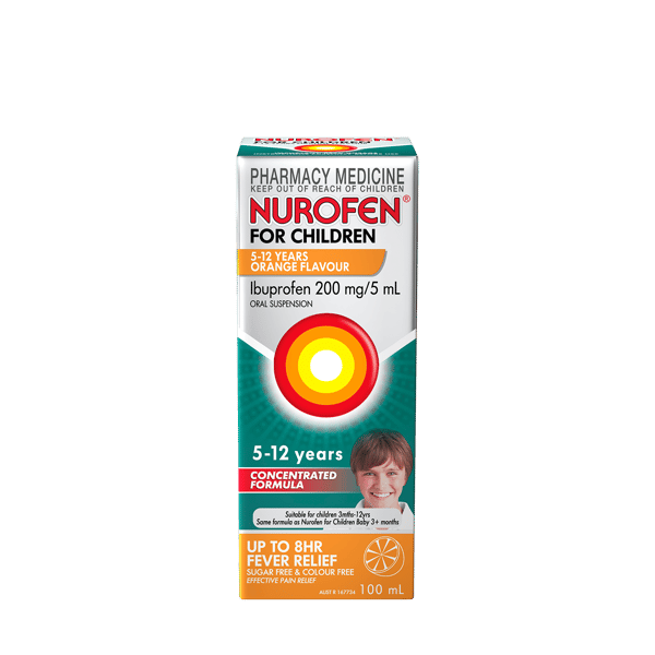 Nurofen For Children 5-12 Years Orange 100ml