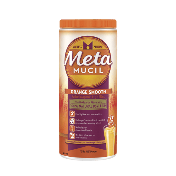 Metamucil Powder Smooth Orange 425g - 72 doses