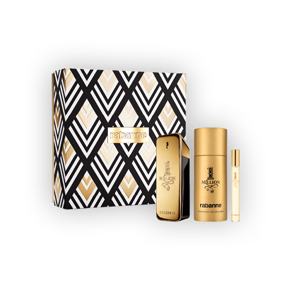 Rabanne 1 Million EDT 100ml Gift Set 3 piece