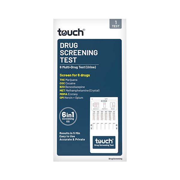 TouchBio 6 Multi-Drug Test (Urine) 1 pack
