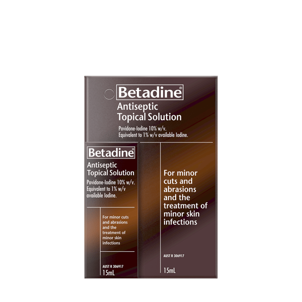 Betadine Antiseptic Liquid 10% - 15ml