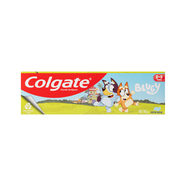 Colgate Bluey Mild Mint Gel Toothpaste 90g