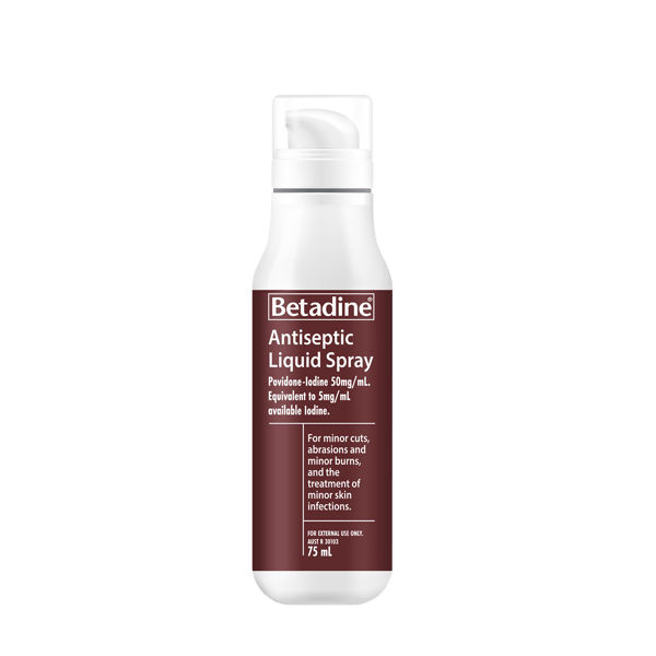 Betadine Antiseptic Liquid Spray 5% - 75ml