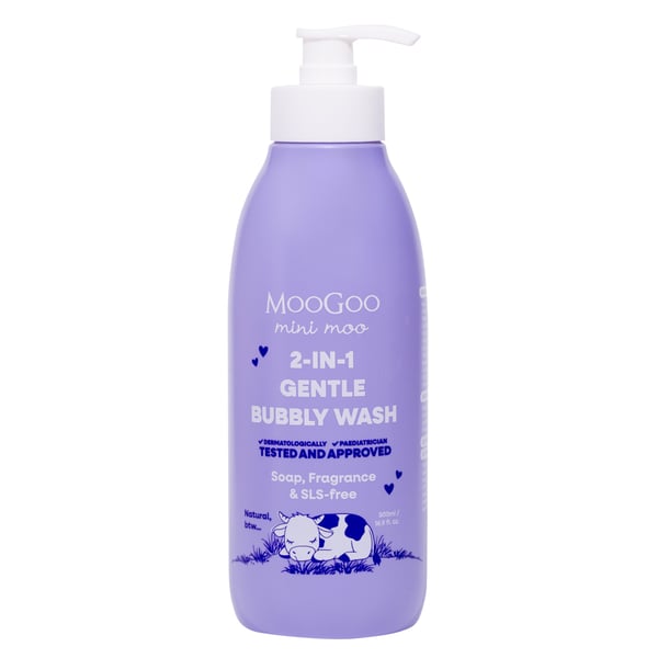 MooGoo Mini Moo Bubbly Wash 500ml